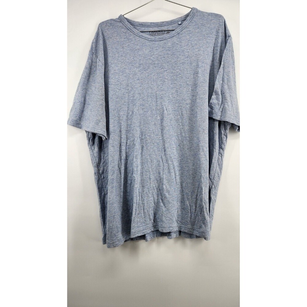 Faherty Brand Men's XXL‎ Cloud Cotton Crewneck Blue Tee T-Shirt
